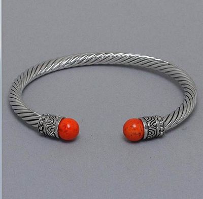 Bracelet Designer Look-alike Stone Bangle